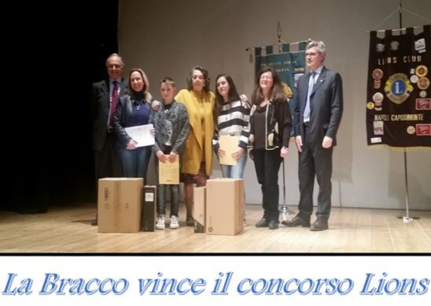 Primo premio per l' I.C Bracco al Concorso Lions 